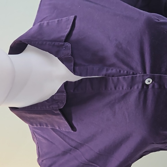 Banana Republic Purple Button-down - Picture 2 of 8